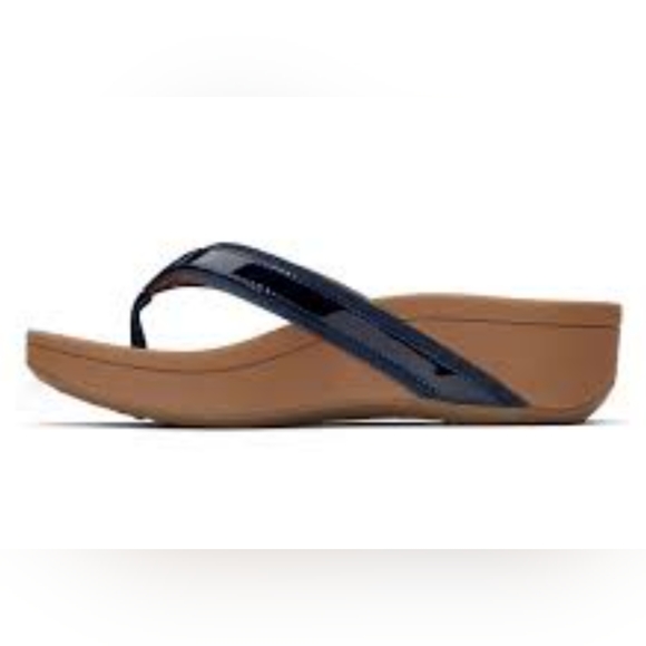 Vionic Pacific Blue High Tide Orthotic Thong / Flip Flop Sandals Size 11 Medium - Picture 15 of 15